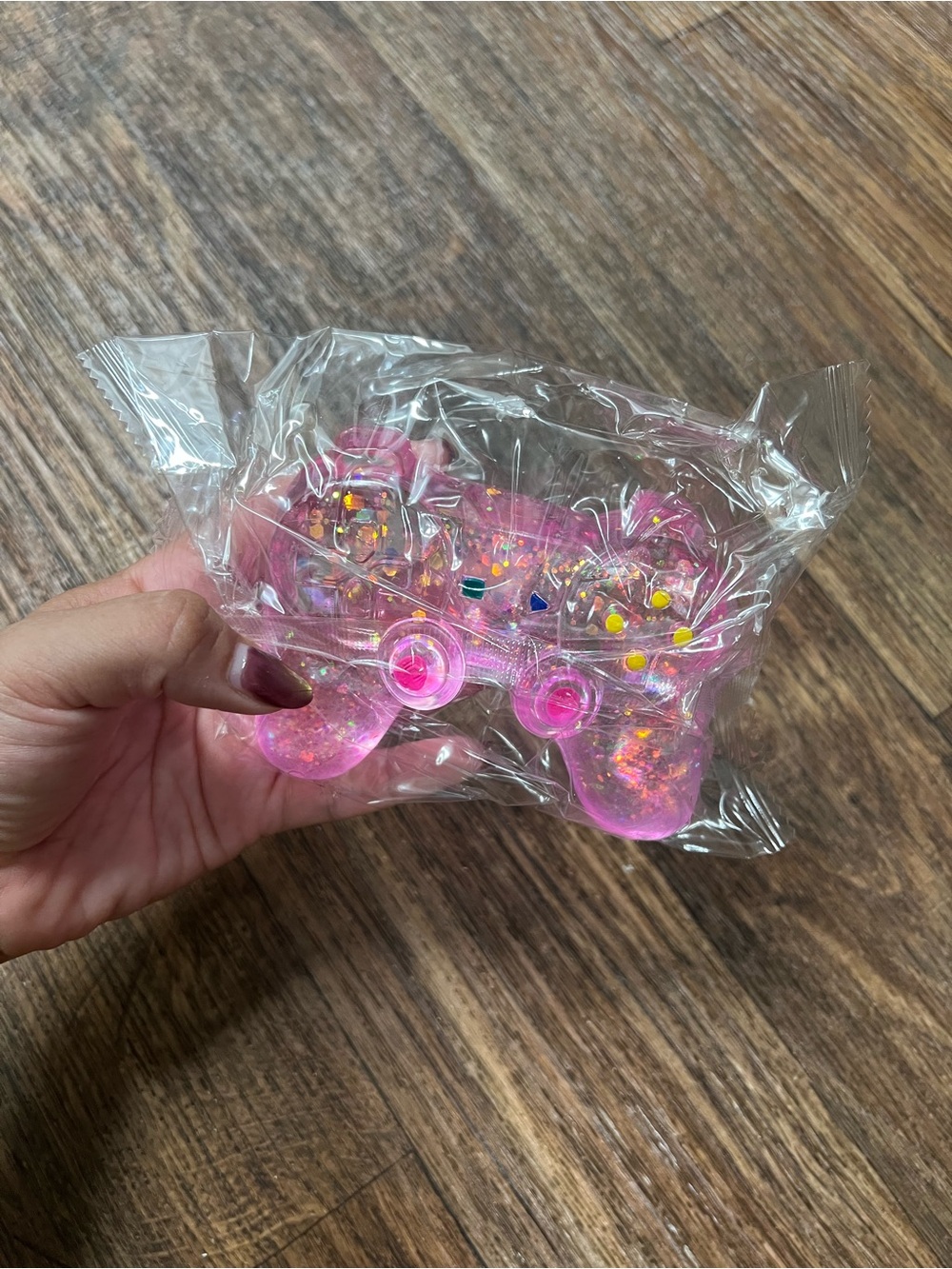 Pink Glitter Game Controller Squishy 🎮🩷✨